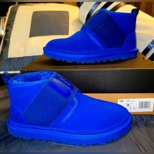 Men's UGG Classic Blue Suede Shoes